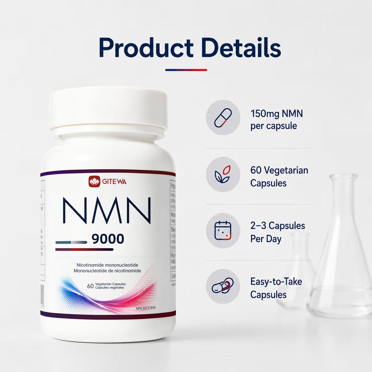 NMN 9000 - NAD+ support